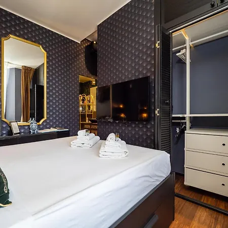 아파트 Luxury For 3 - 10 Min To Duomo 밀라노